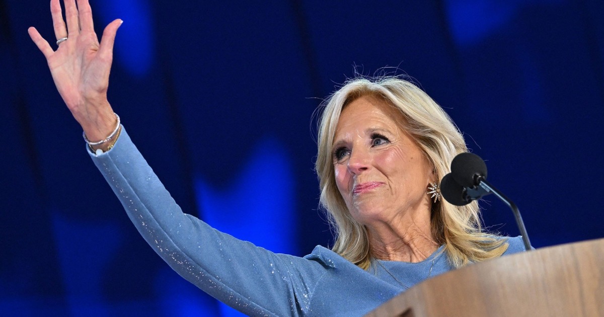 Dr. Jill Biden honors husband Joe Biden at Democratic convention