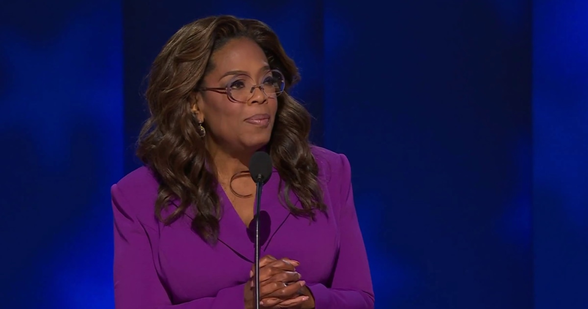 Watch Oprah Winfrey's full speech at the Democratic National Convention