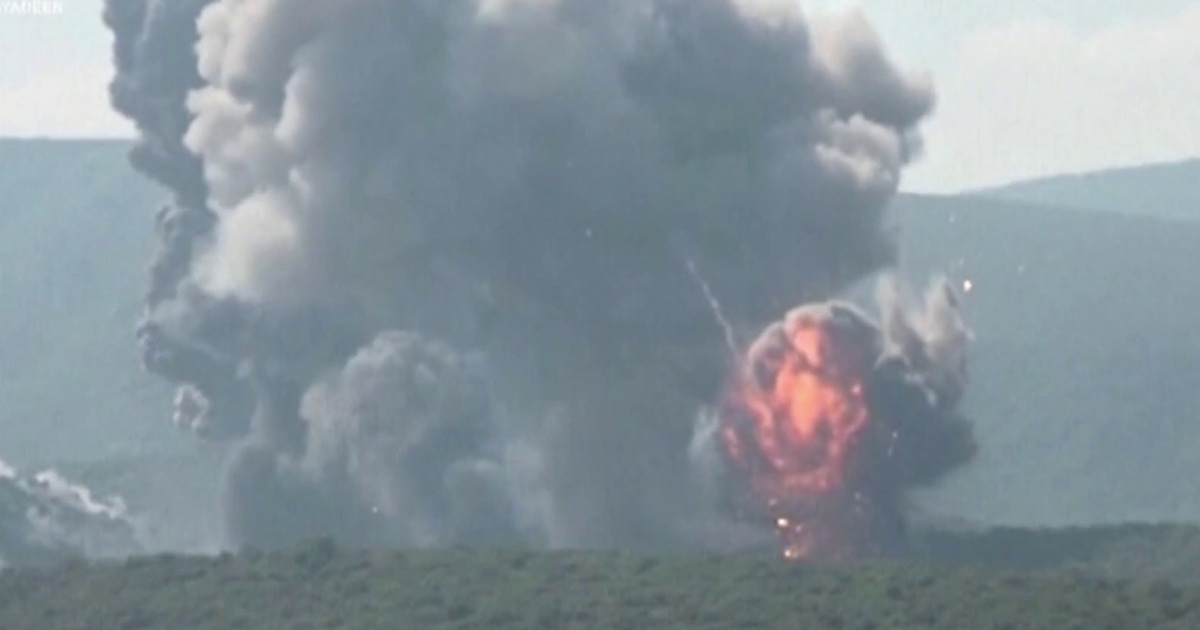 Israel launches strike as Hezbollah retaliates with rocket attack