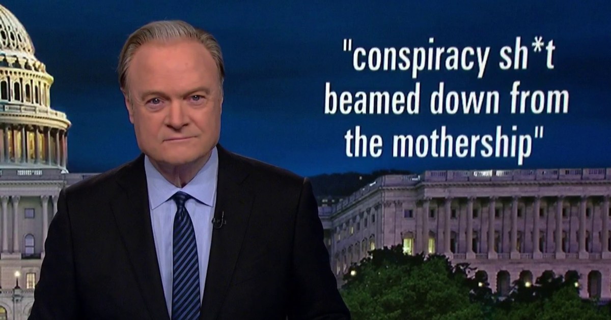 Lawrence: New Trump indictment shows his 'conspiracy s--t beamed down from the mothership'