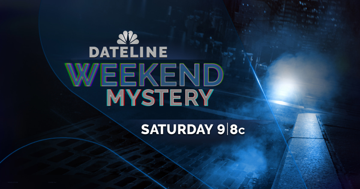 Dateline weekend mystery preview point blank