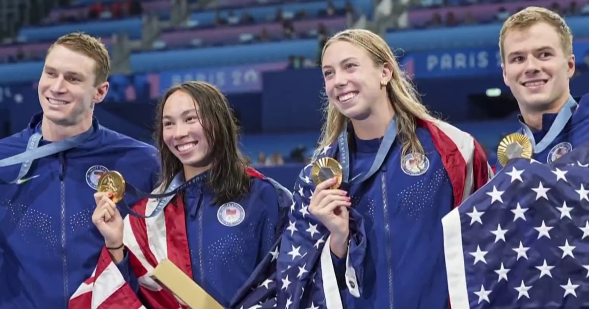 Team USA sweeps more medals in gymnastics, swimming, track and more