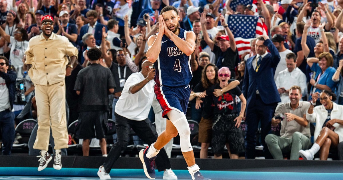 All of Steph Curry's best moments from the 2024 Paris Olympics