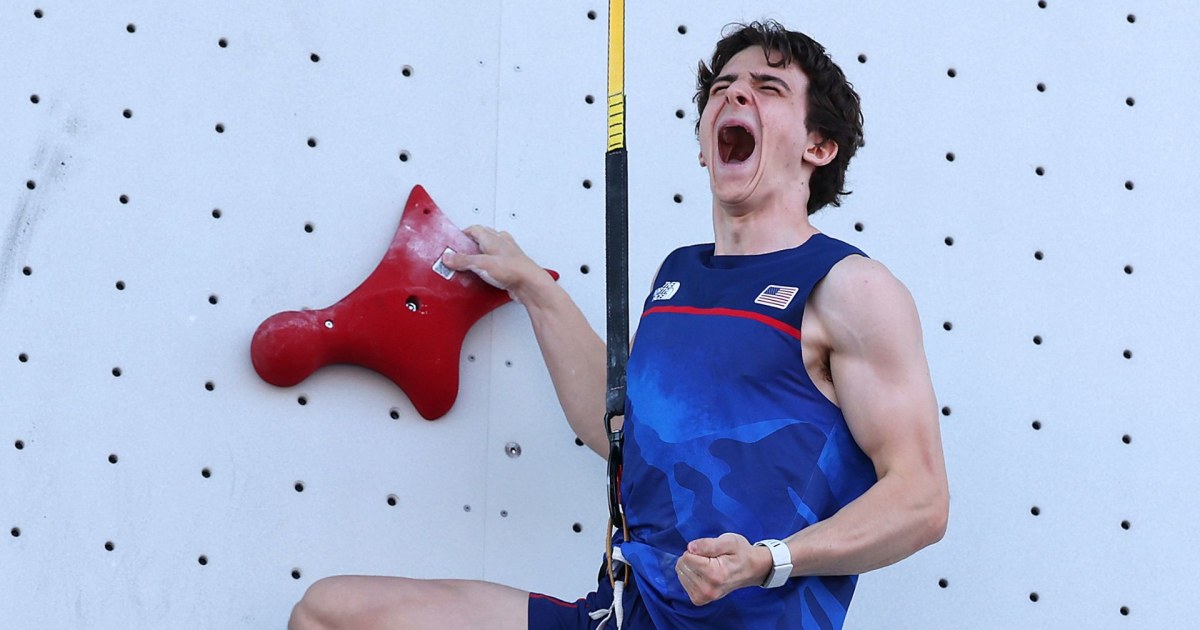 American Sam Watson breaks speed climbing world record