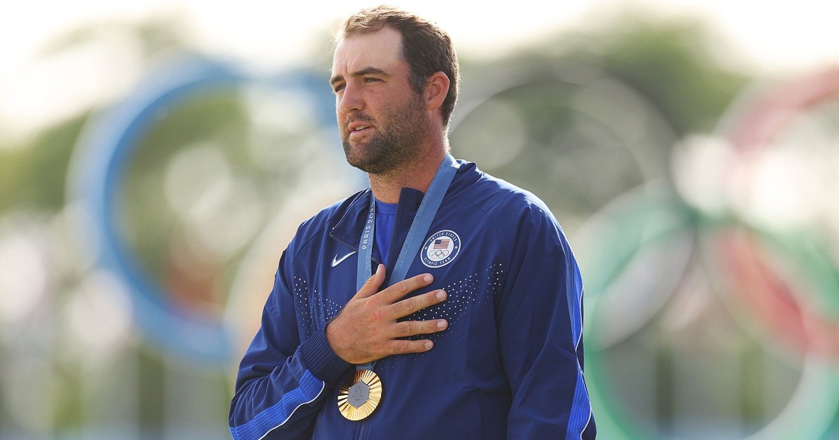 Scheffler, Fleetwood, Matsuyama accept golf medals