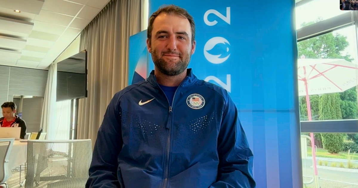 Scheffler tells Tirico: ‘Amazing to be on the Olympic stage’