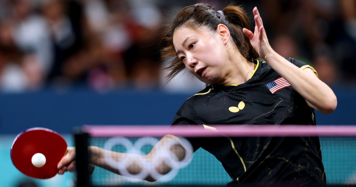 US comeback attempt fails in women's table tennis round of 16 US comeback attempt fails in women's table tennis round of 16