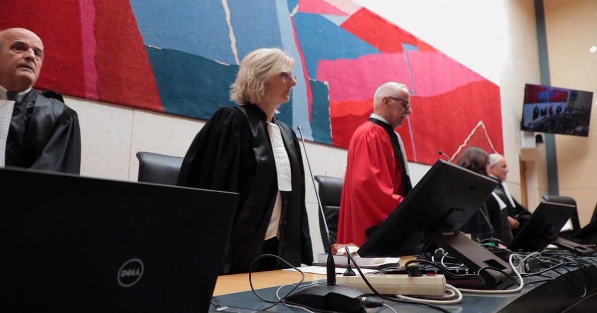 Frenchman and 50 co-accused on trial for rape of drugged wife