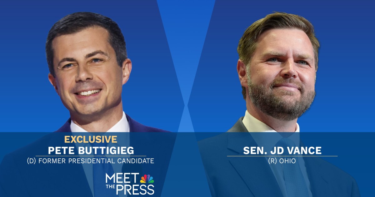 September 15 – Sen. JD Vance and Pete Buttigieg