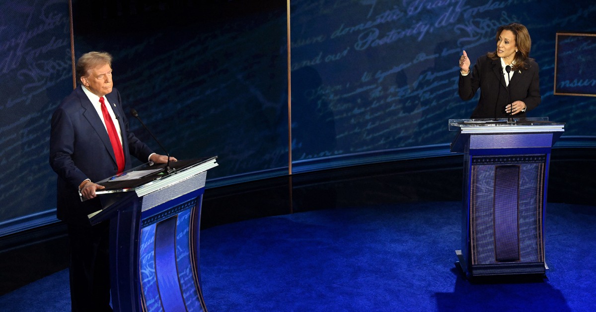 Trump and Harris Exchange Criticism in Debate