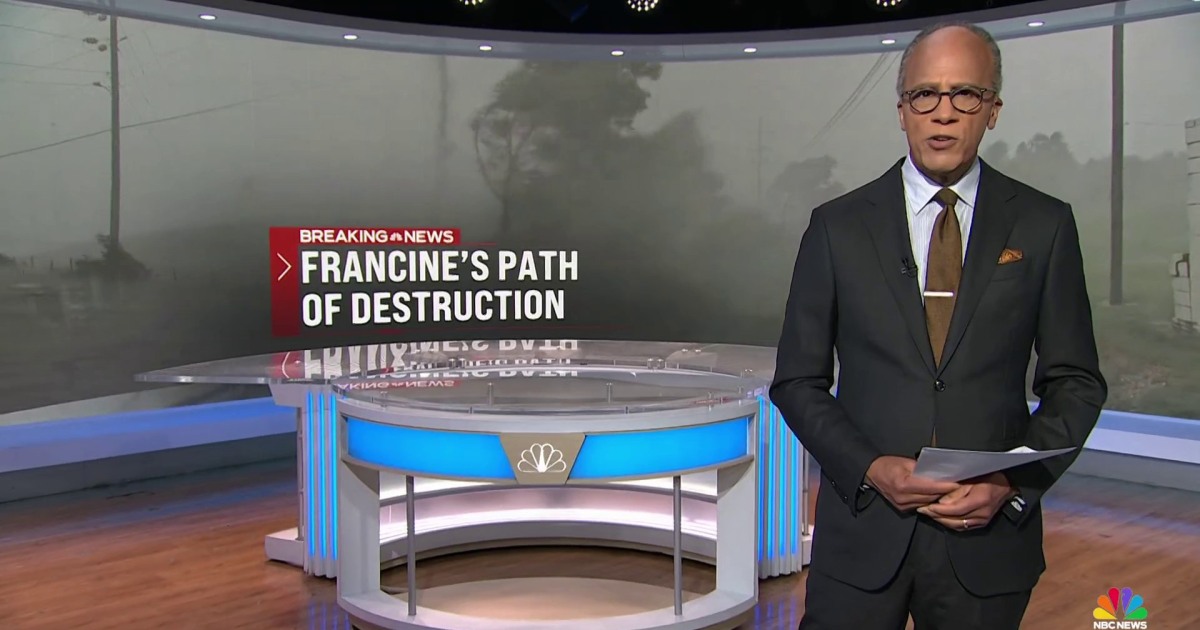 Nightly News Full Broadcast (September 12th)