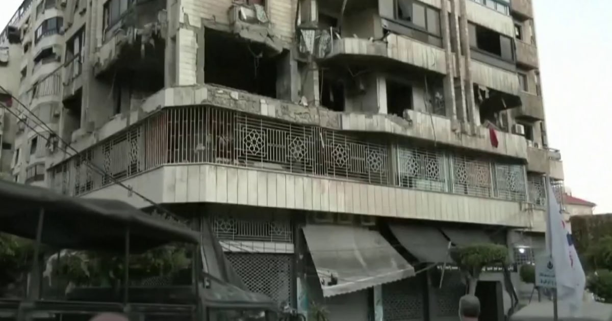 Israel strikes targets in central Beirut and southern suburbs