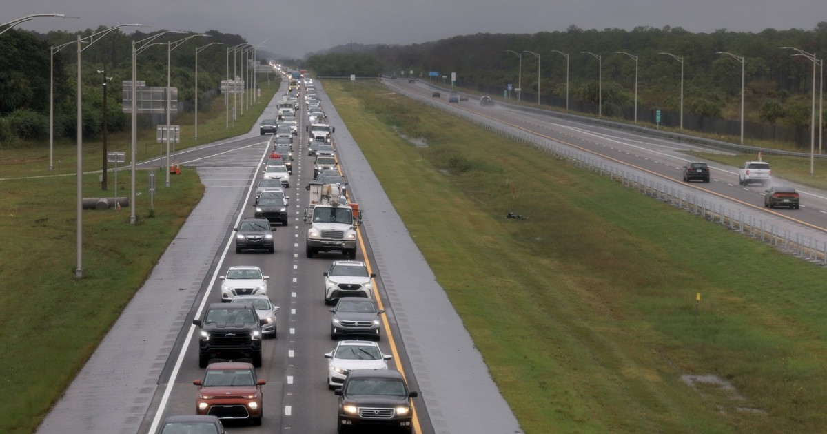 Florida evacuations underway, gas stations busy ahead of Hurricane Milton landfall Florida evacuations underway, gas stations busy ahead of Hurricane Milton landfall