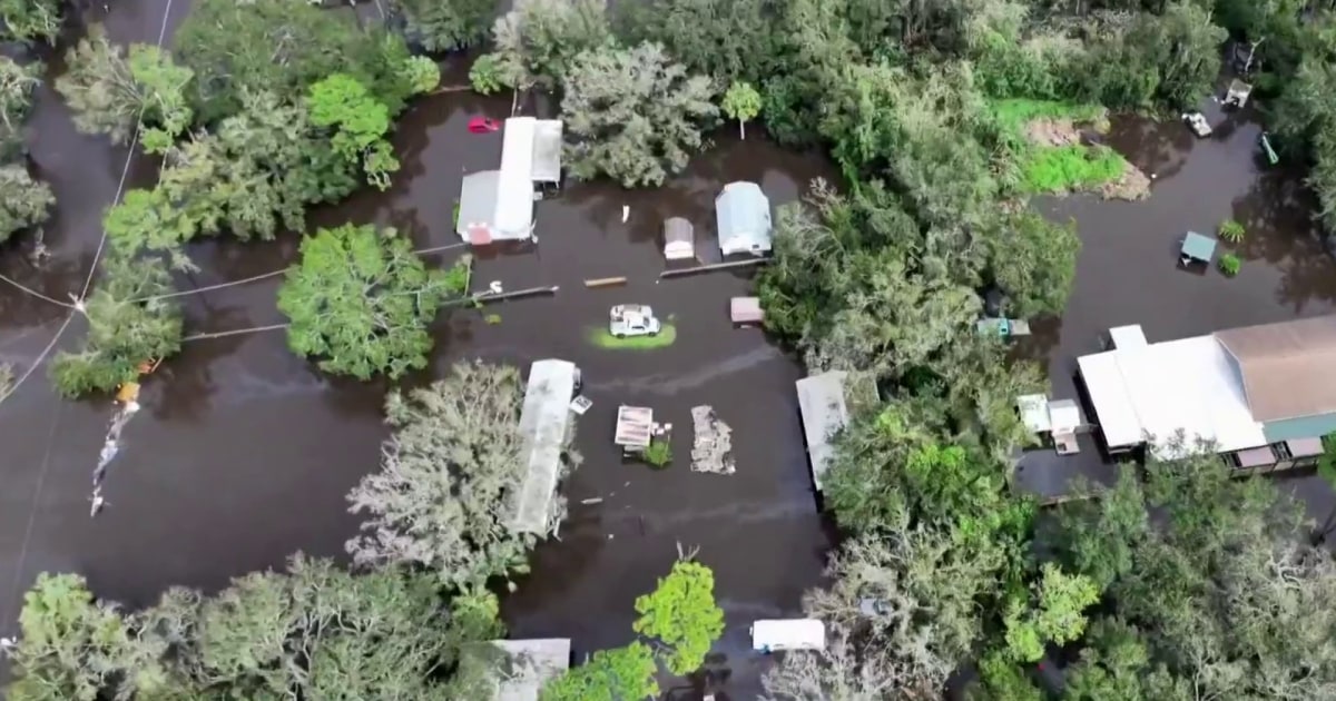 Major flooding continues in Florida as death toll rises after Milton