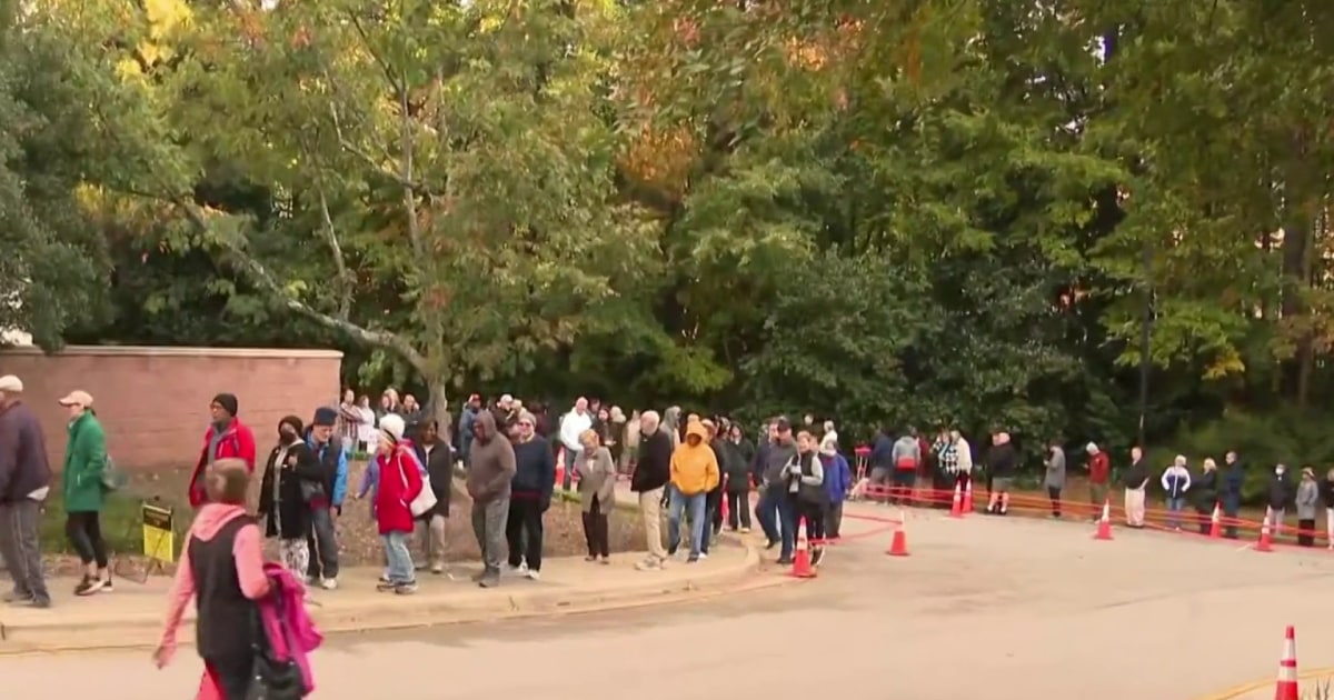 Early voting underway in storm-ravaged North Carolina
