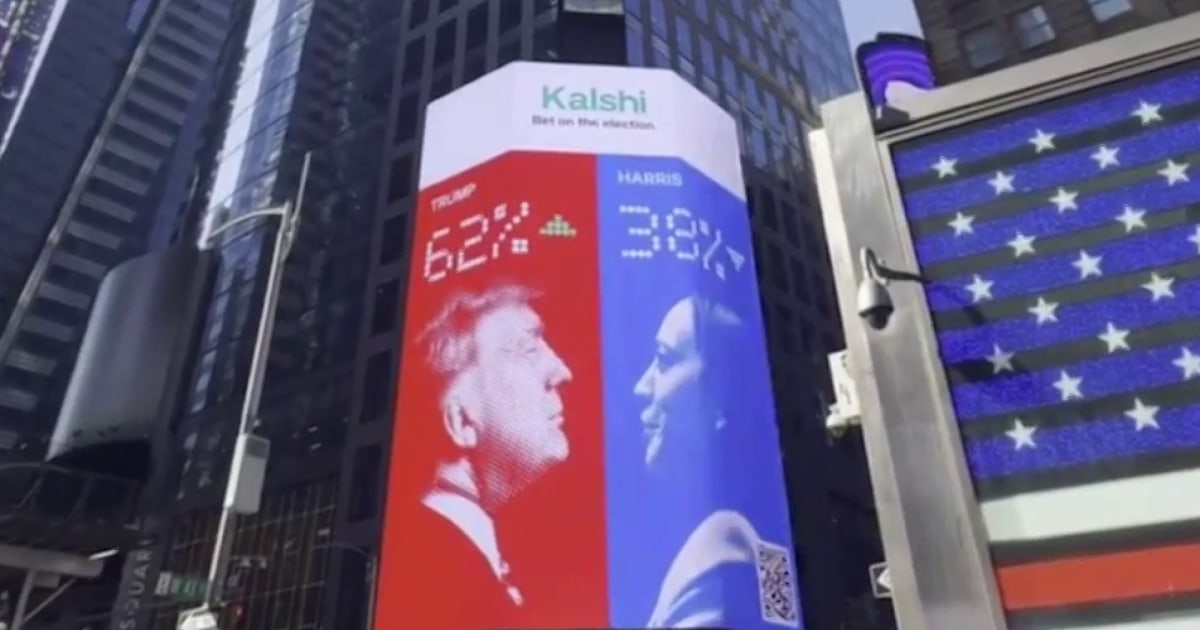 Election betting surges across legal gambling platforms
