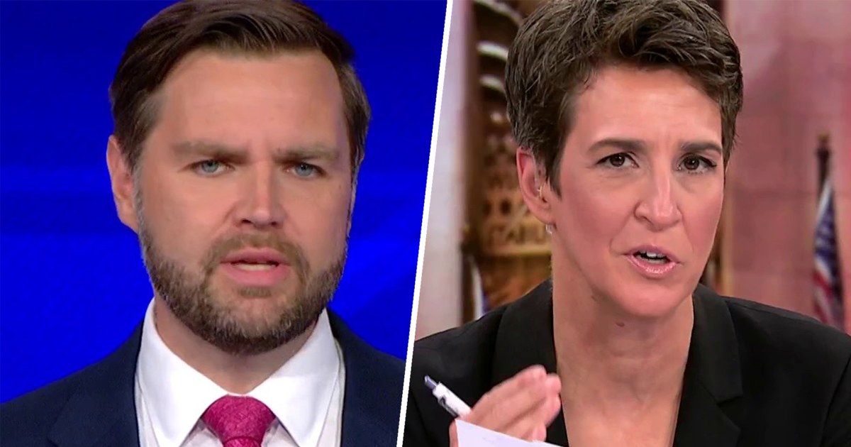 Watch: Rachel Maddow busts JD Vance in national abortion ban lie