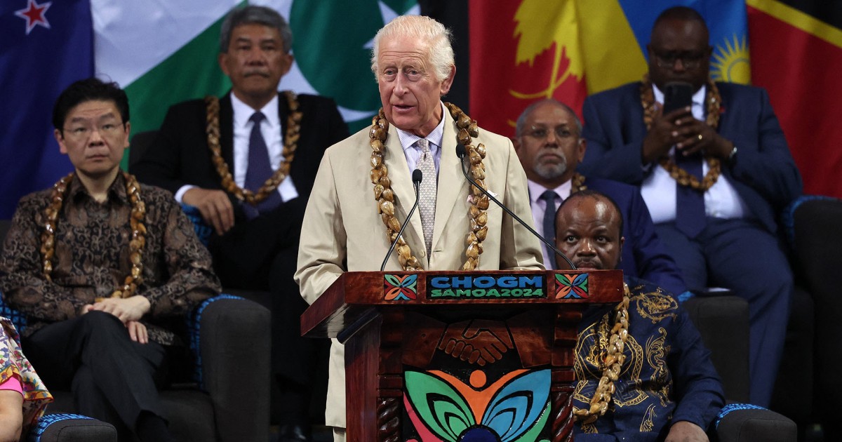 King Charles III Addresses Slavery Legacy at Summit