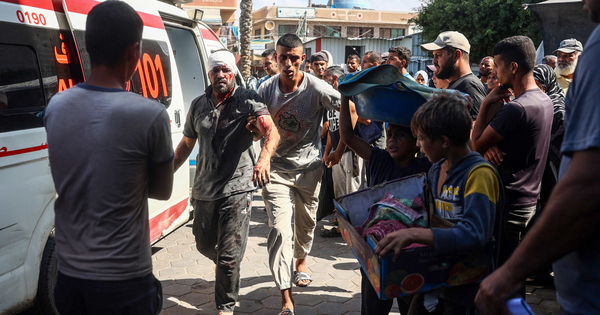 Dozens killed, injured by two Israeli strikes on Gaza shelters
