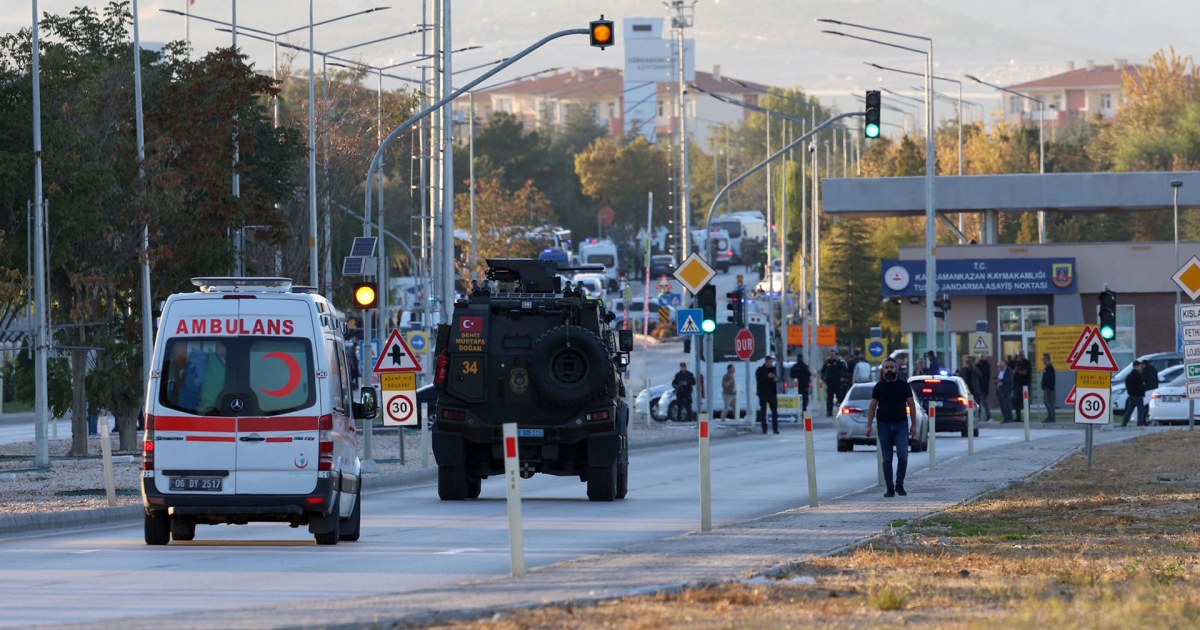 Video shows deadly ‘terrorist attack’ on Turkish defense company