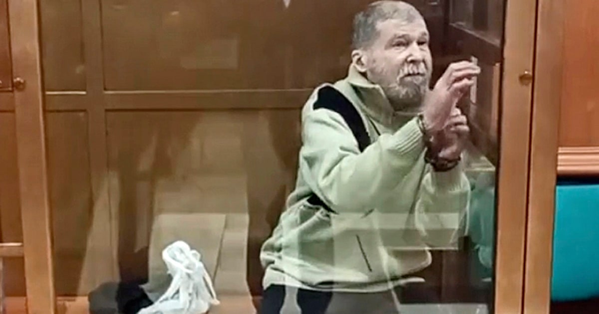 Russian court sentences 72-year-old U.S. man to years in prison on mercenary charges