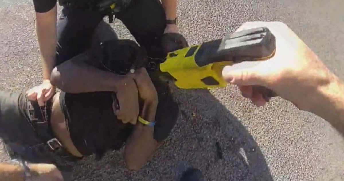 shows Phoenix police punching and tasing deaf Black man