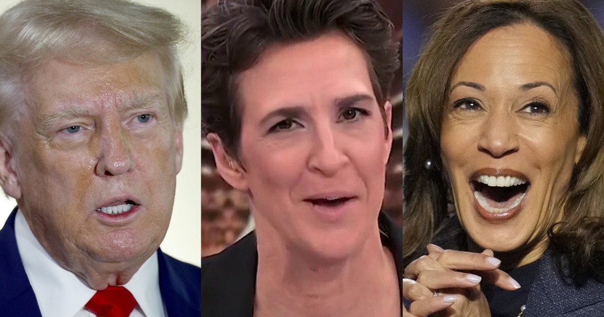 Maddow on bombshell Iowa poll with Harris leading Trump