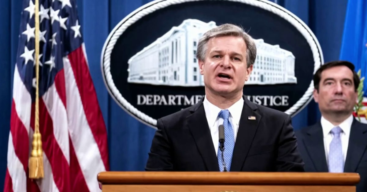 Trump considers replacing FBI director Christopher Wray