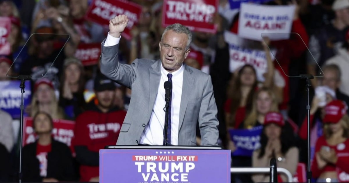 Trump chooses Robert F. Kennedy Jr. as HHS secretary