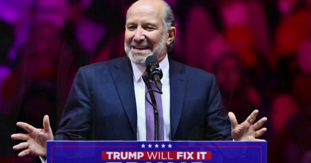 Trump expected to pick Howard Lutnick for Commerce Secretary