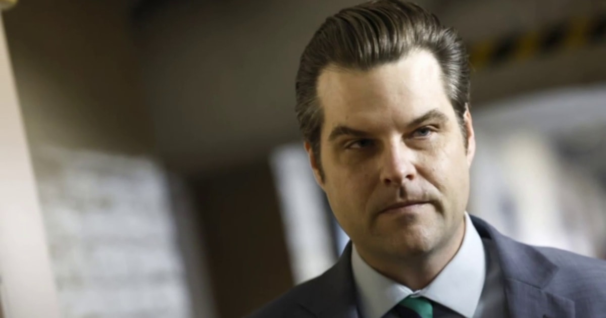 Hacker gains access to sealed Matt Gaetz accuser testimony