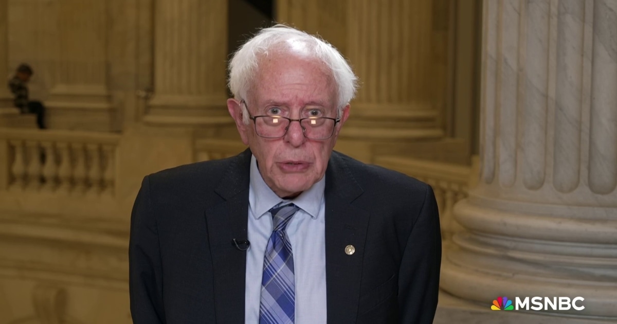Bernie Sanders goes off: No ‘blank check’ for Netanyahu