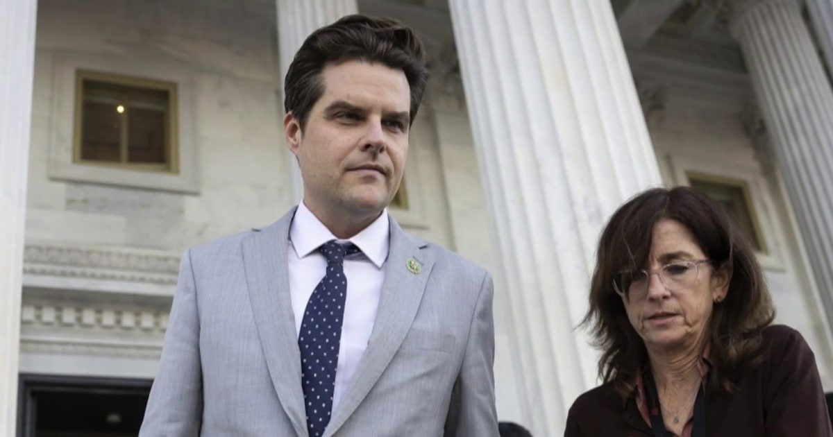 Matt Gaetz withdraws from consideration to serve as attorney general