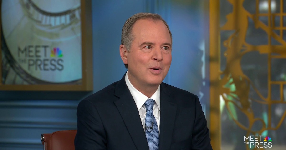Sen.-elect Adam Schiff says he won’t let Trump ‘intimidate’ him: Full ...