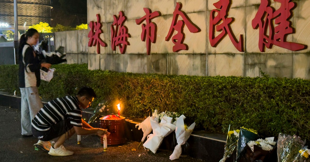 Driver Rames 35 people killed as driver rams into crowd at China sports center