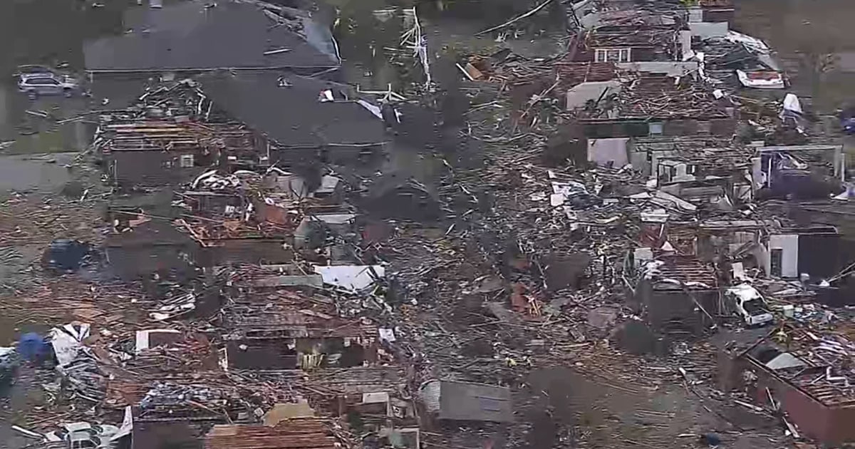 Chopper footage shows widespread damage after overnight Oklahoma tornadoes