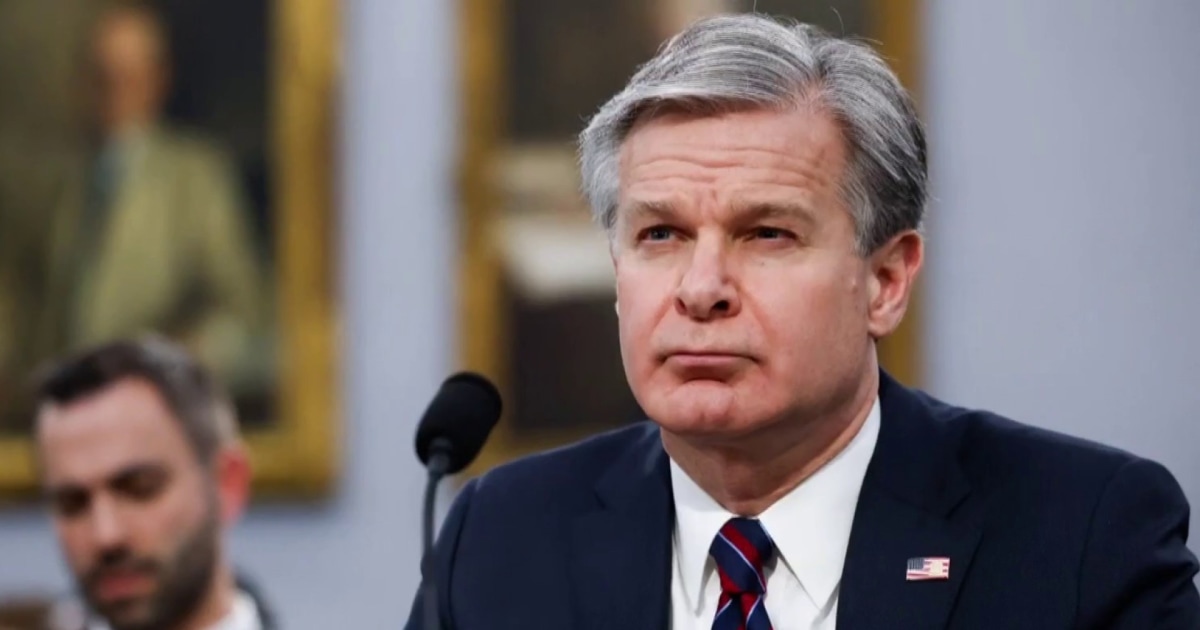 Chris Wray plans to resign as FBI director ahead of Trump inauguration