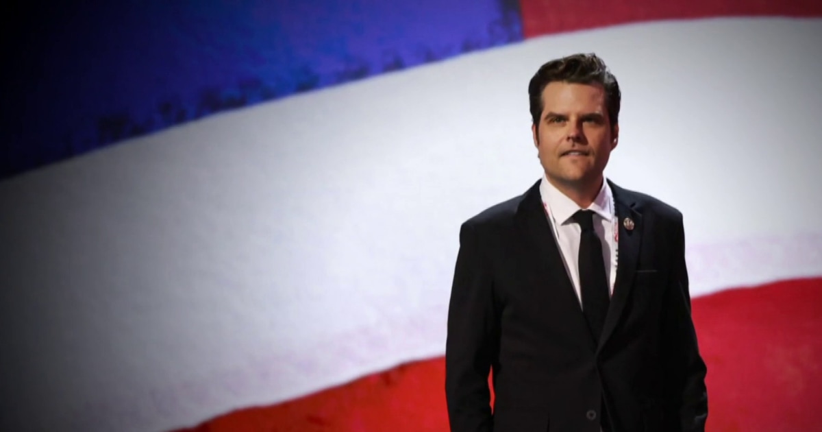 New report says Matt Gaetz may have violated laws on prostitution, statutory rape