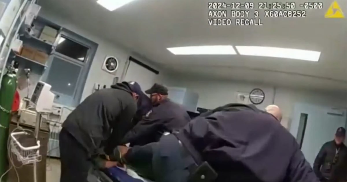 Bodycam movies present deadly beating of New York inmate by officers