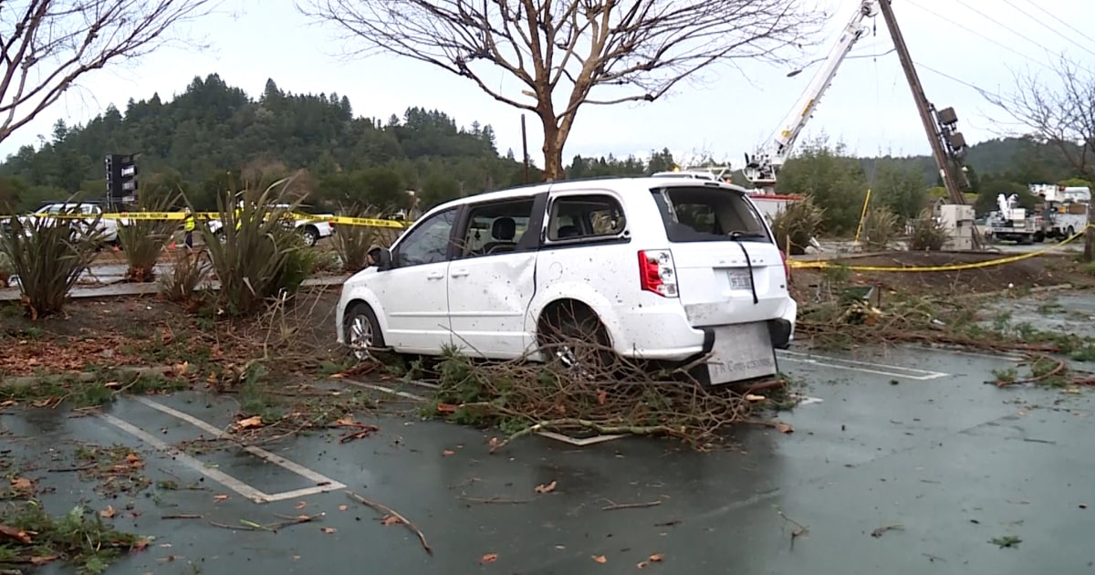 Tornado Injures Several in Northern California