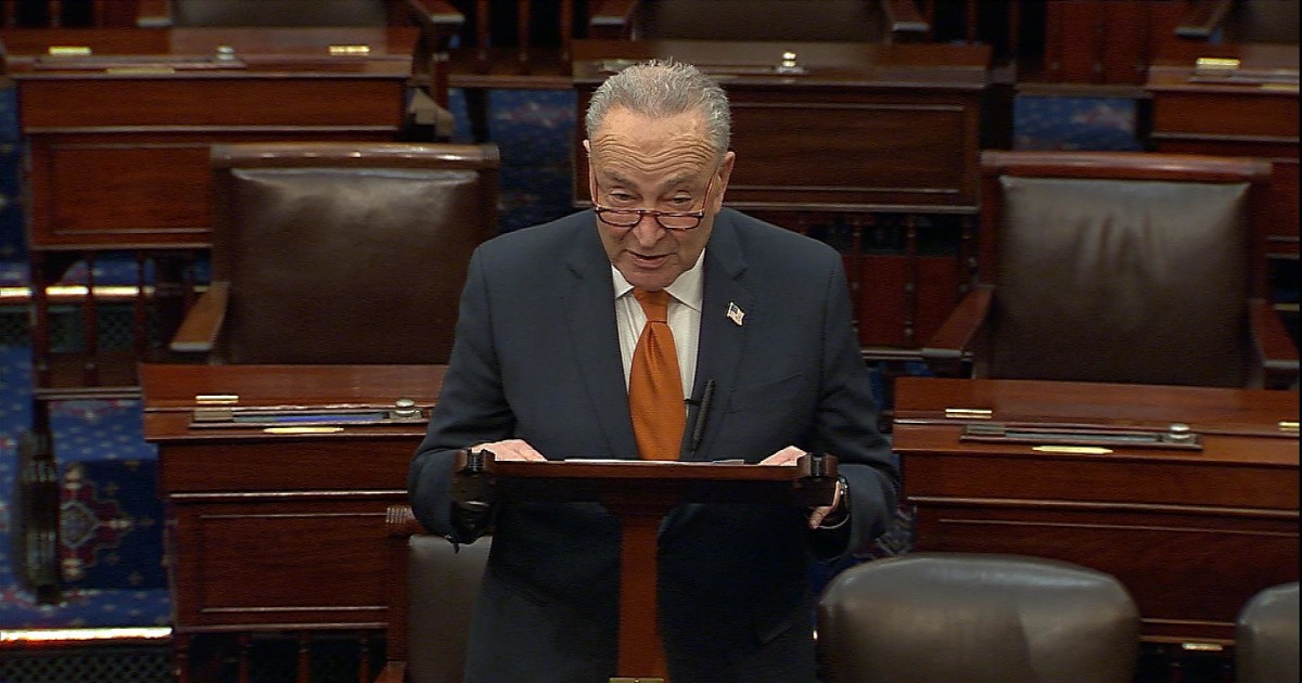 Schumer calls on Congress to return to bipartisan plan to avoid shutdown