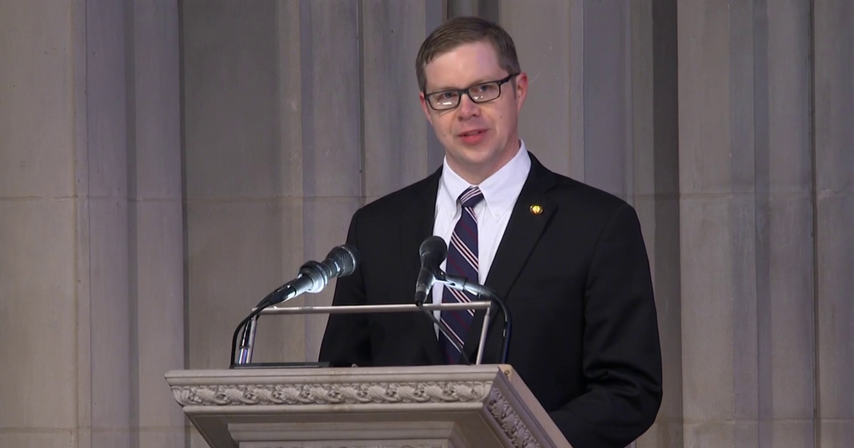 Joshua Carter reflects on his grandfather teaching Sunday school and