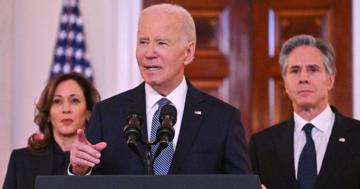 ‘At long last’: Biden speaks on Israel-Hamas ceasefire deal