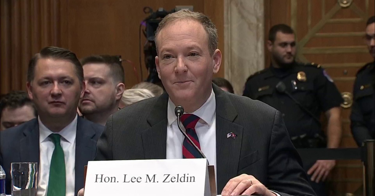 Lee Zeldin delivers opening statement at Senate confirmation hearing