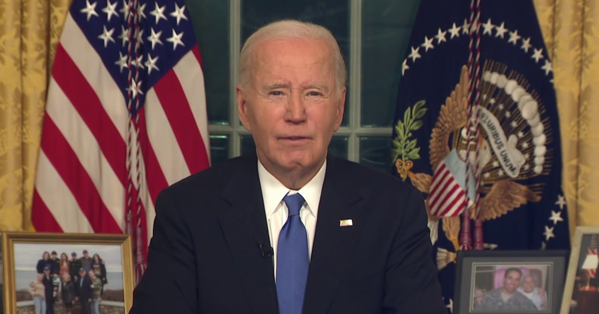 Biden warns Americans to fight emerging ‘oligarchy’ in farewell speech