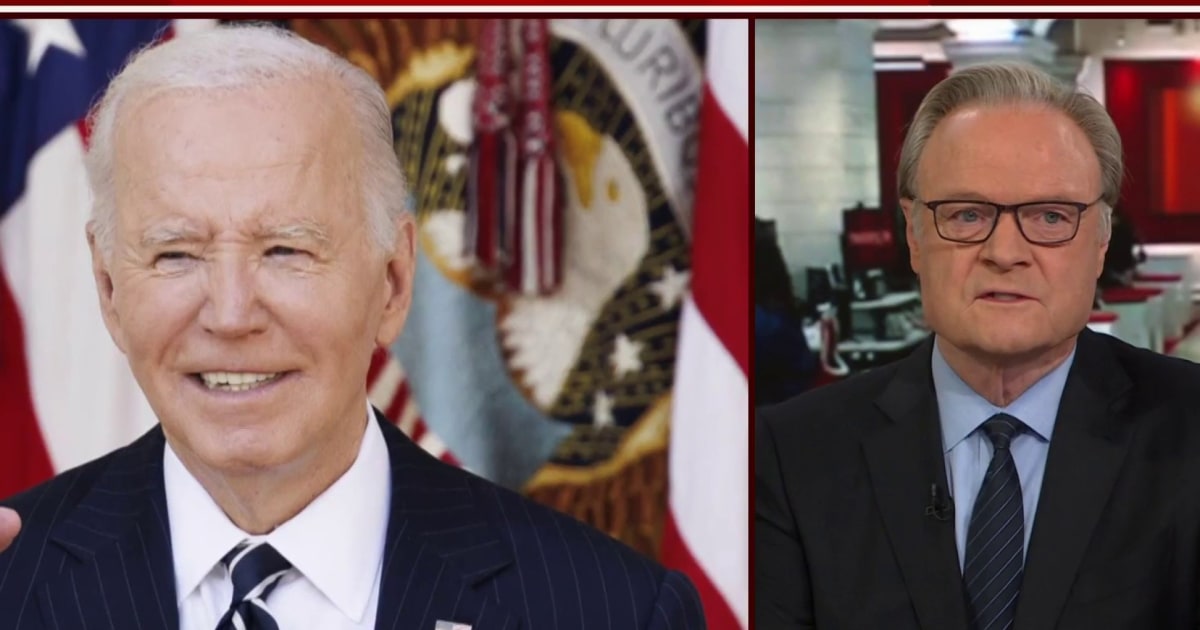 'Biden is an optimist': Lawrence O'Donnell on final White House interview