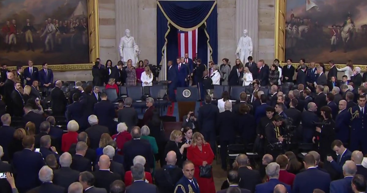 Trump’s picks arrive for inauguration