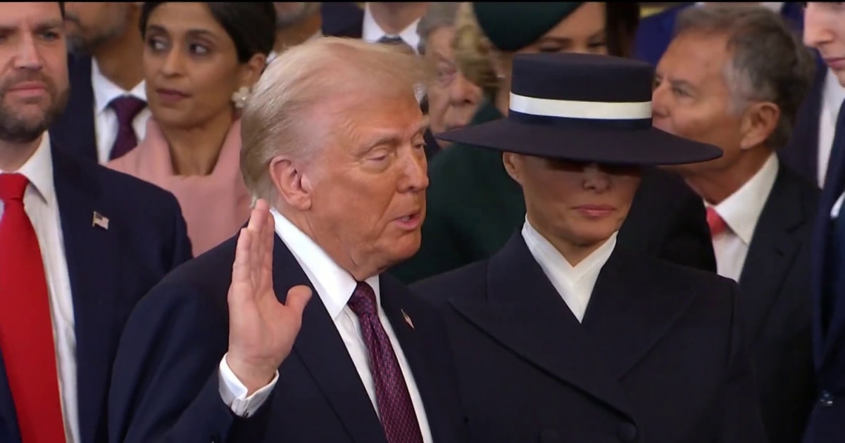 Trump becomes 47th president, capping remarkable political comeback