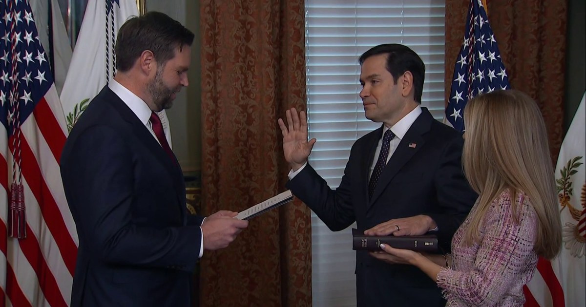 US Secretary of State Marco Rubio Meets Pope Leo XIV