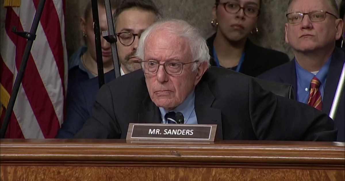 Sanders asks RFK Jr. if health care is a human right